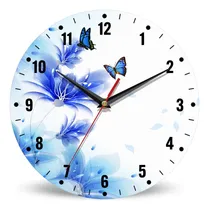 Comprar Spunker Relojes Para Sala De Estar,reloj De Pared De Azul De