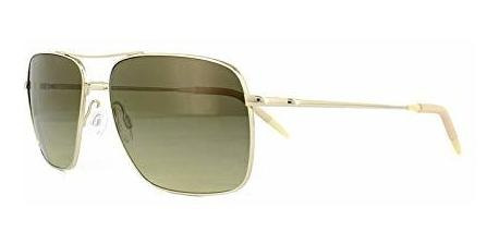 Oliver Peoples Ov1150s - 503585 Sunglasses Gold W/ Chrome Ol