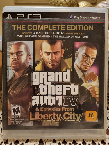 Juego Playstation 3 Grand Theft Auto Iv Liberty City
