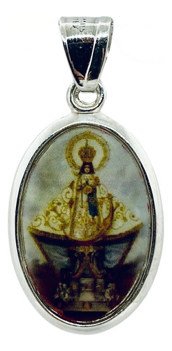 Medalla De La Virgen De Zapopan Fotograbado (deperlá Plata)