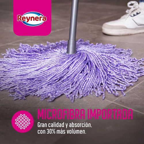 Reynera Kit De Limpieza Profesional Trapeador Mop De Microfi