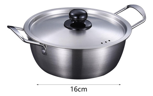 Olla Para Ramen De Acero Inoxidable: Utensilios De Cocina De