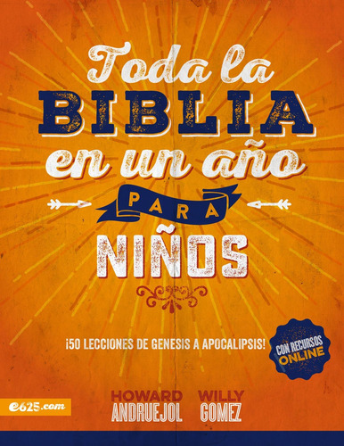 Libro: Toda La Biblia En Un Año Para Niños (spanish Edition)