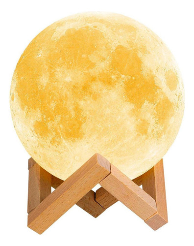 Abajur Luminária Lua 3d Umidificador Aromatizador Ambiente