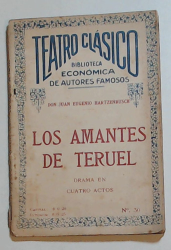 Amantes De Teruel, Los  - Hartzenbusch, Don Juan Eugenio