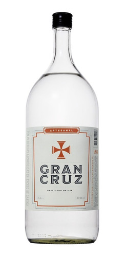 Imagen 1 de 2 de Destilado De Uva Peruano Gran Cruz Quebranta 2 Litros