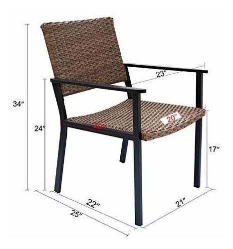 C-hopetree - Silla De Comedor De Mimbre Para Todo Tipo De Cl