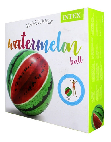 Pelota Inflable Intex Sandia 58075np