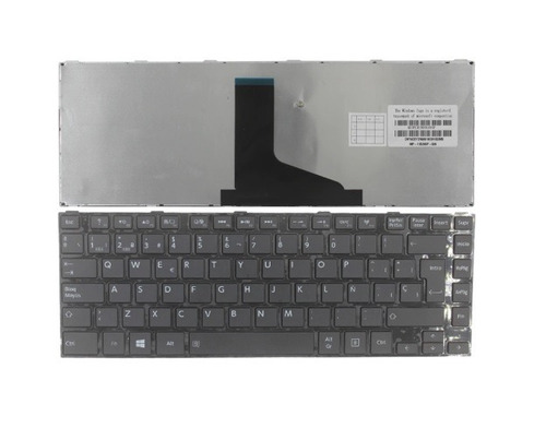 Teclado Notebook Toshiba L800 Español Nuevo Envio 4 Hs