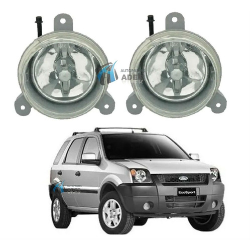 Juego Faro Auxiliar Ford Ecosport Ranger 2003 2004 2005