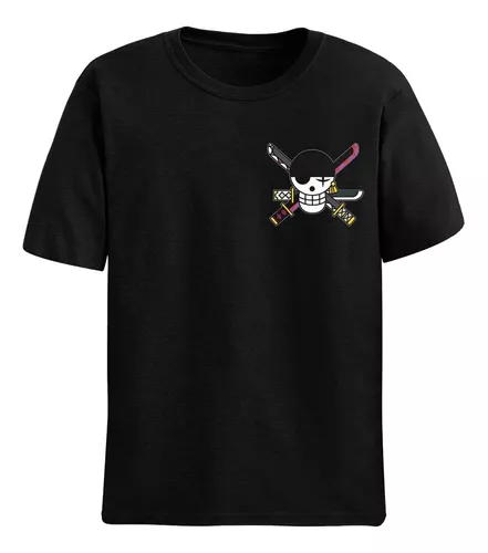 Camiseta Luffy Bandeira Pirata