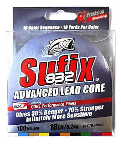 Sufix 832 Lead Core Linea De Pesca