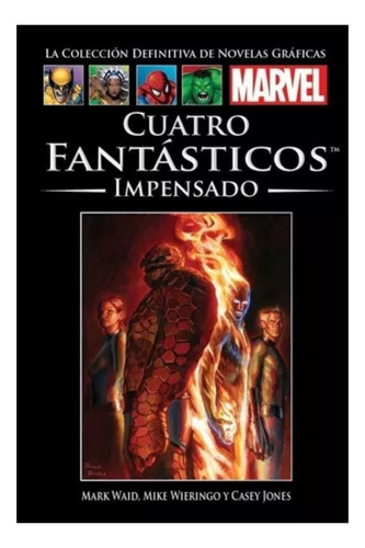 Libro Comic Marvel Cuatro Fantásticos Impensado 25 Negro
