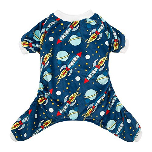 Cutebone Rocket Dog Pjs Mono Grande Ropa Para Mascotas Mono 