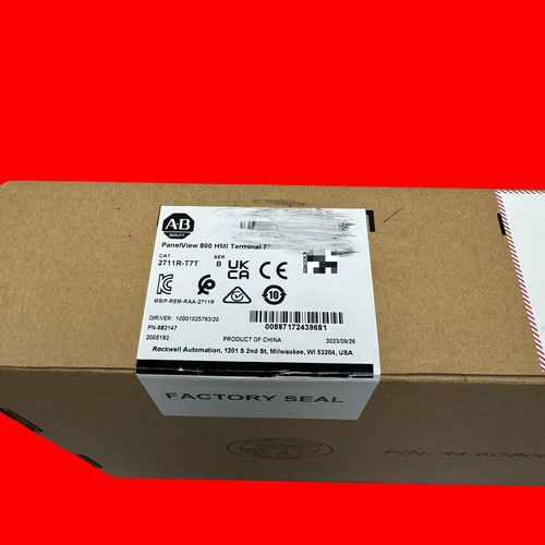 2711r-t7t Allen Bradley Panelview 800 Hmi Touch Screen Tf