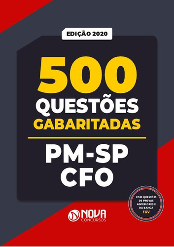 Apostila Caderno De Testes Pm Sp - Curso Formação Oficiais