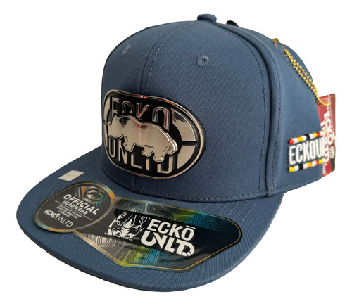 Gorra Plana Ecko Original Placa Metalica Algodon Chrm 2024