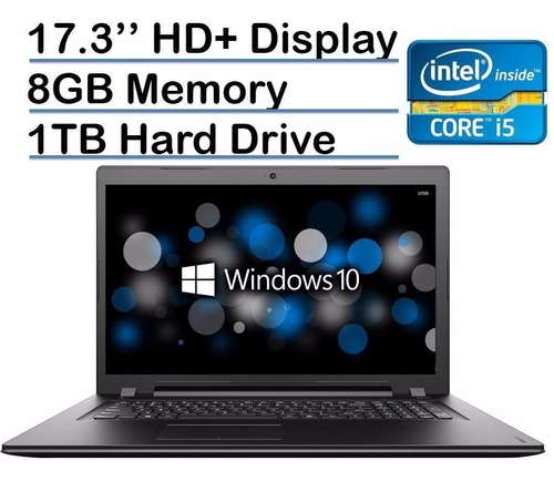 Lenovo 17.3  Hd I5 8gb 1tb Windows 10 A Pedido!!!