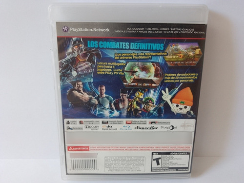 Playstation All Stars Playstation 3 Ps3 (físico) (Usado)