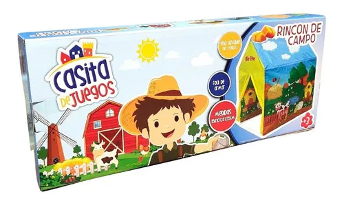 Carpa Casita De Juegos Rincon De Campo Infantil