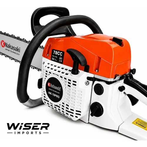 Motoserra A Gasolina 78cc Sabre 20 55cm Nakasaki Nk7800pro | Frete
