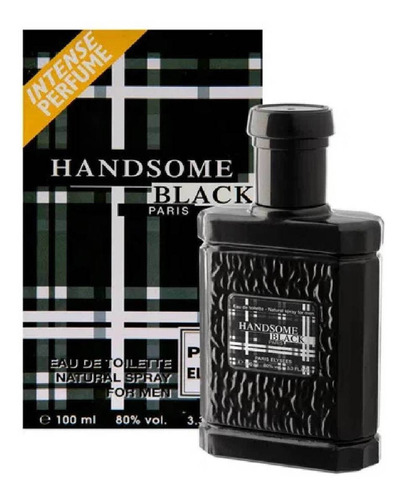 Perfume Handsome Black 100ml - Paris Elysees