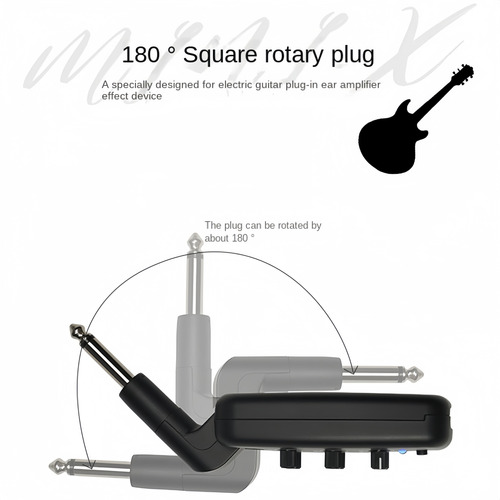 Interfaces De Guitarra M-vave Mini-x Práctica Shows Estúdio