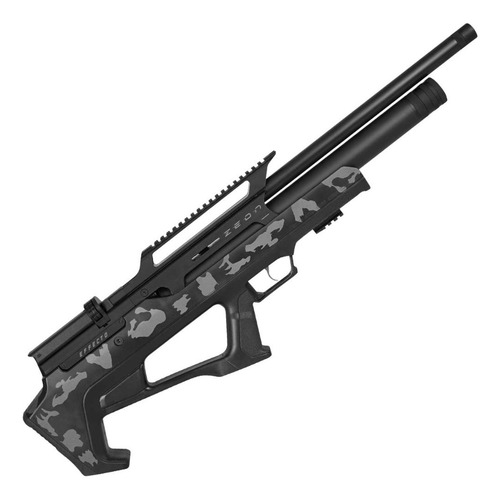 5.5mm De Pressao De Madeira Effecto Com Cano Lw + Chumbinho