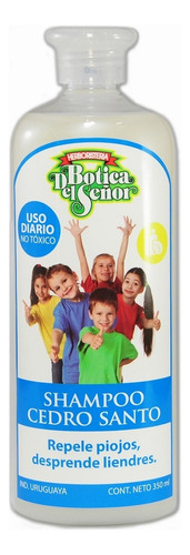 Shampoo Piojicida Botica Del Señor Cedro Santo 350ml