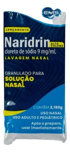 Naridrin Higienizador Ducha Lavagem Nasal + 30 Soro 240ml Cor Neutro