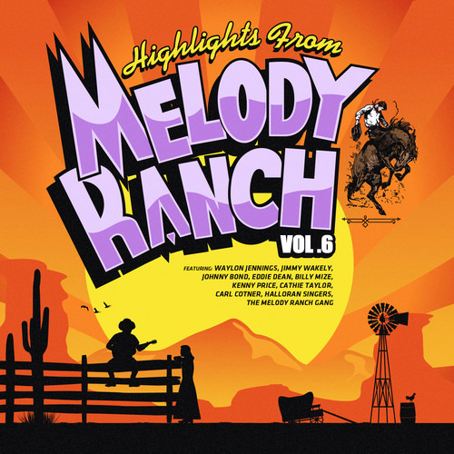 Algunos Artistas Destacados De Melody Ranch 6/various Cd