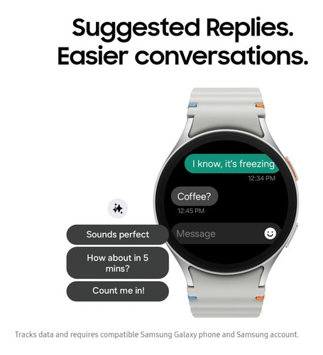 Reloj Inteligente Samsung Galaxy Ai Watch 7 Sm-l300 40 Mm (v