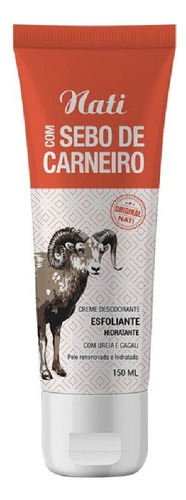 Sebo De Carneiro Esfoliante Hidratante 150ml - Nati