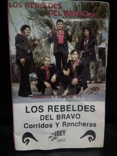 Los Rebeldes Del Bravo - Corridos Y Rancheras (casete Origin