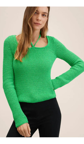 Encantador Suéter Verde