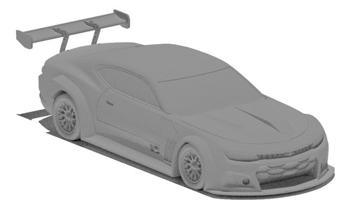 Archivo Stl Chevrolet Camaro Tc Solido Para Impresión 3d