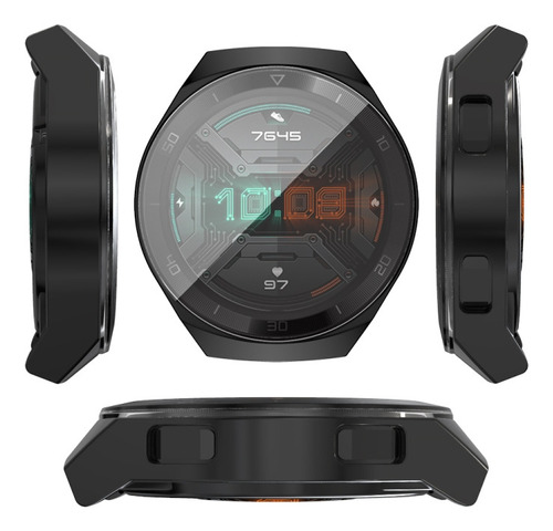Protector S Con Todo Incluido De Tpu Chapado En Negro Para H