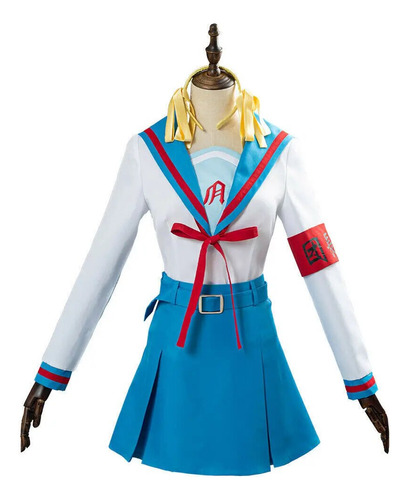 Disfraz De Anime Sin Cosplay, Uniforme De Haruhi Jk Suzumiya