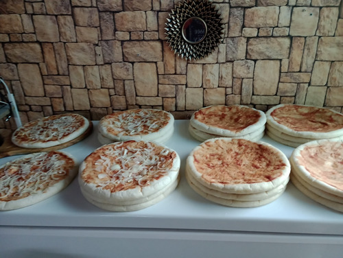 Prepizzas Caseras Tipo Pizzería Masa Artesanal