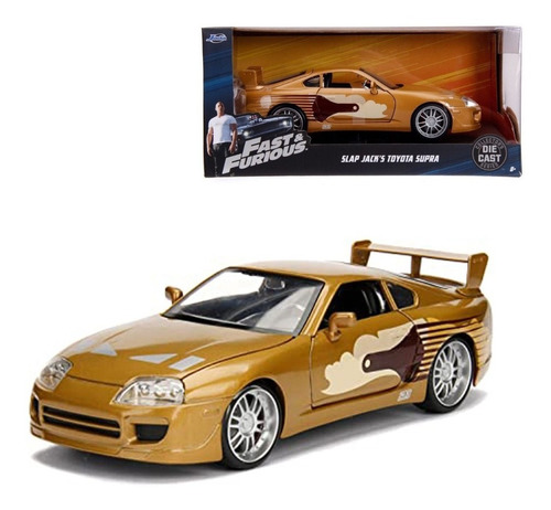 1/24 Slap Jack Toyota Supra 1995 Rapidos Y Furiosos Jada