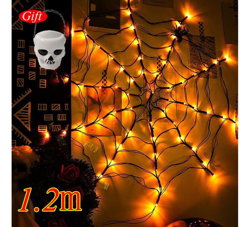 Decoraciones De Telaraña De Halloween Para Fiesta De Hallowe