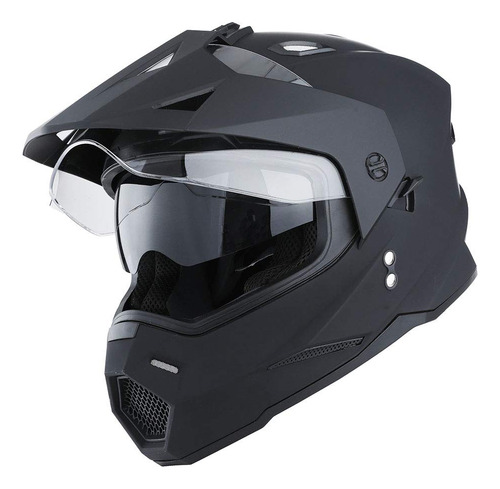 1storm - Casco Deportivo Dual Con Cobertura Facial Completa