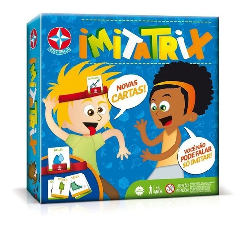 Jogo De Mimica Imitatrix Original Estrela