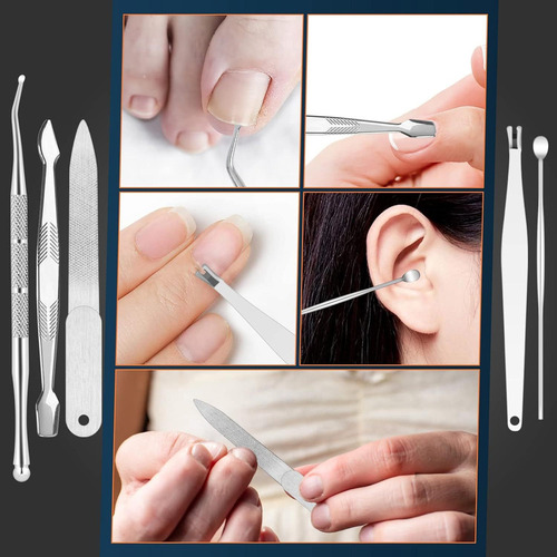 S Kit De Pedicura For Manicura, Uñas Cortas, Alicates,