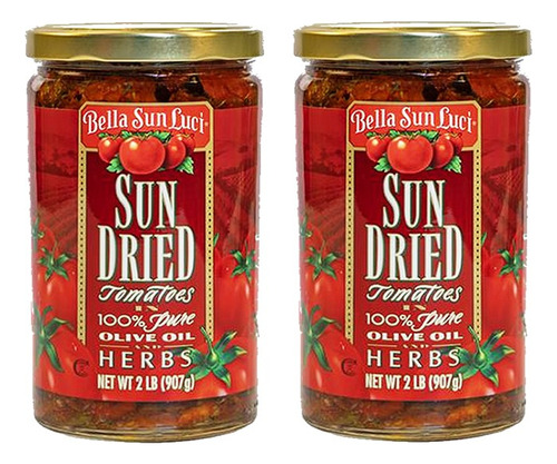 2 Bella Sun Luci Tomates Deshidratados X 907g