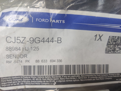 Sensor De Oxigeno Escape Para Focus Fusion 2013, 2014,2015