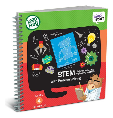 Libro De Actividad Leapfrog Leapstart Para 1er Grado, Stem .