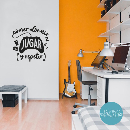 Imagen 2 de 4 de Vinilos Decorativos Estilo Gamer Grande 60x60