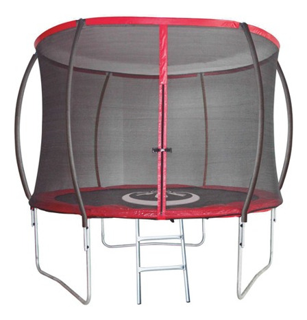 Trampolín Four Sport Curvo Rojo 305 Cm