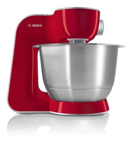 Robot De Cocina Bosch 1000w Color Rojo